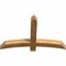 Ekena Millwork Bellingham Rough Sawn Timber Gable Bracket, Western Red Cedar, 48"W x 30"H x 4"D x 4"F, 15/12 Pitch GBW048X30X0404BEL00RWR - alternate 5